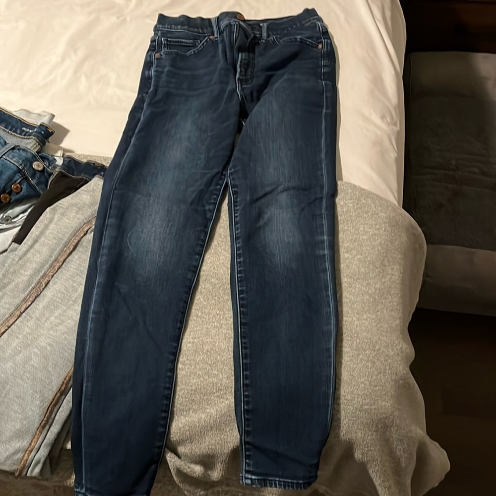 Express high rise skinny jeans size 6